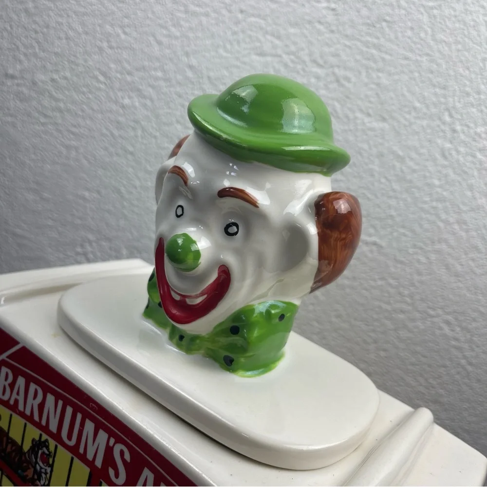 Vintage l 70s 1972 Nabisco Novelty Kitsch Barnum’s Animals Crackers Cookie Jar